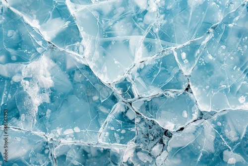 Wallpaper Mural  Thick and freezy ice surface. Detailed photo textured background Torontodigital.ca