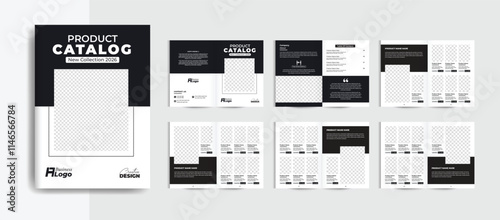 Product catalog or catalogue template design	