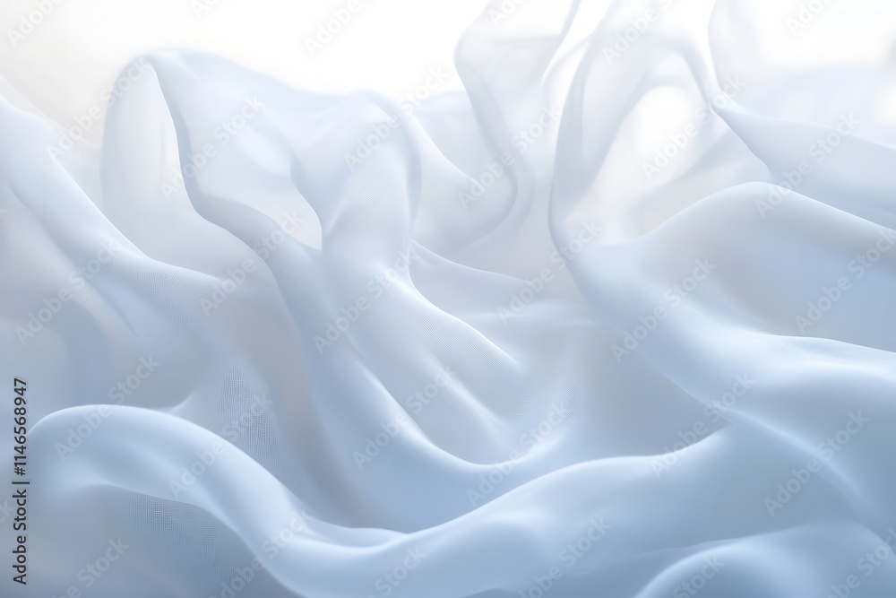 Obraz premium a new beautiful abstract smooth white background with lighting