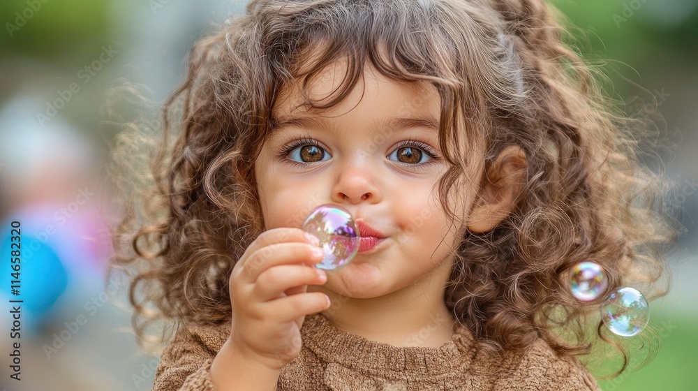 Experience the captivating close-up of a child blowing bubbles, their radiant smile illuminating the frame This vibrant background enhances the scene, capturing carefree innocence and the joy of the Experience the captivating close-up of a child blowing bubbles, their radiant smile illuminating the frame This vibrant background enhances the scene, capturing carefree innocence and the joy of the