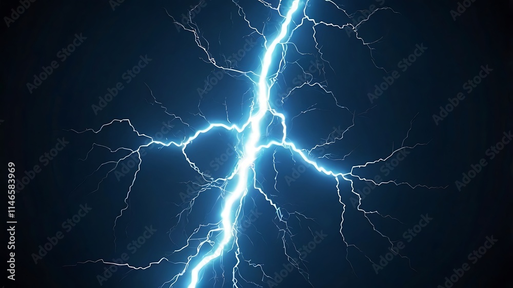 Blue thunder background Blue thunder background