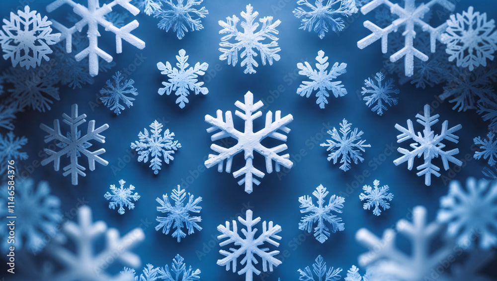 blue snowflake background blue snowflake background