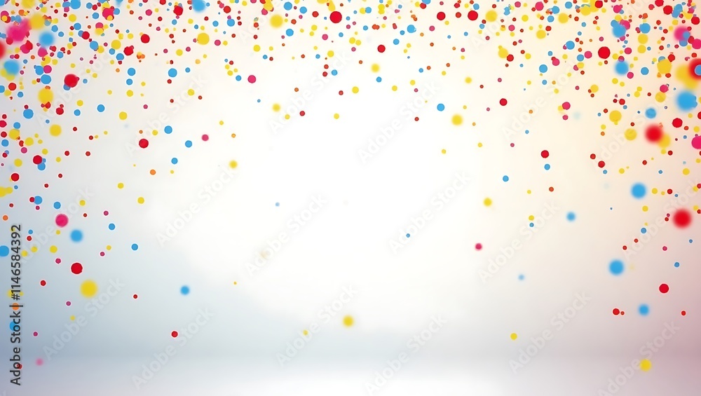 Abstract background with confetti. Generative Ai. Abstract background with confetti. Generative Ai.