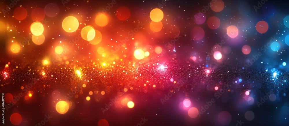Abstract colorful bokeh lights background. Abstract colorful bokeh lights background.