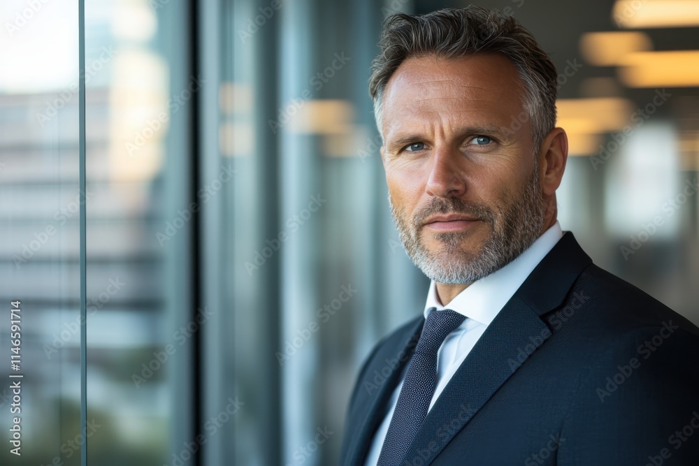 A poised businessman stands confidently by a large window, showcasing a modern cityscape behind him, reflecting professionalism and determination in his demeanor. A poised businessman stands confidently by a large window, showcasing a modern cityscape behind him, reflecting professionalism and determination in his demeanor.