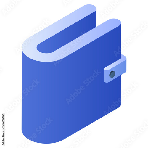 Trendy design icon of wallet 
