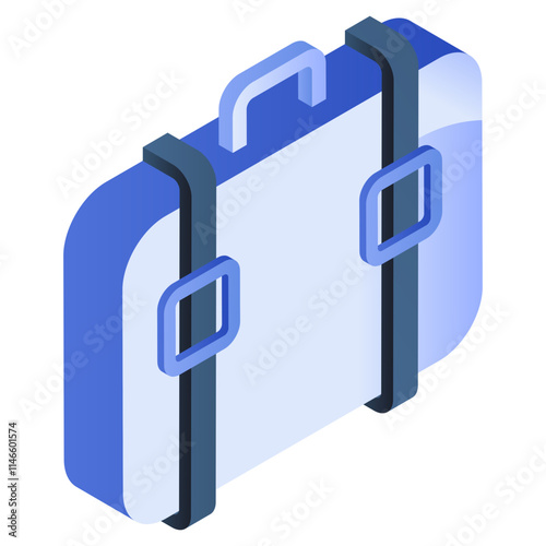 Modern design icon of briefcase