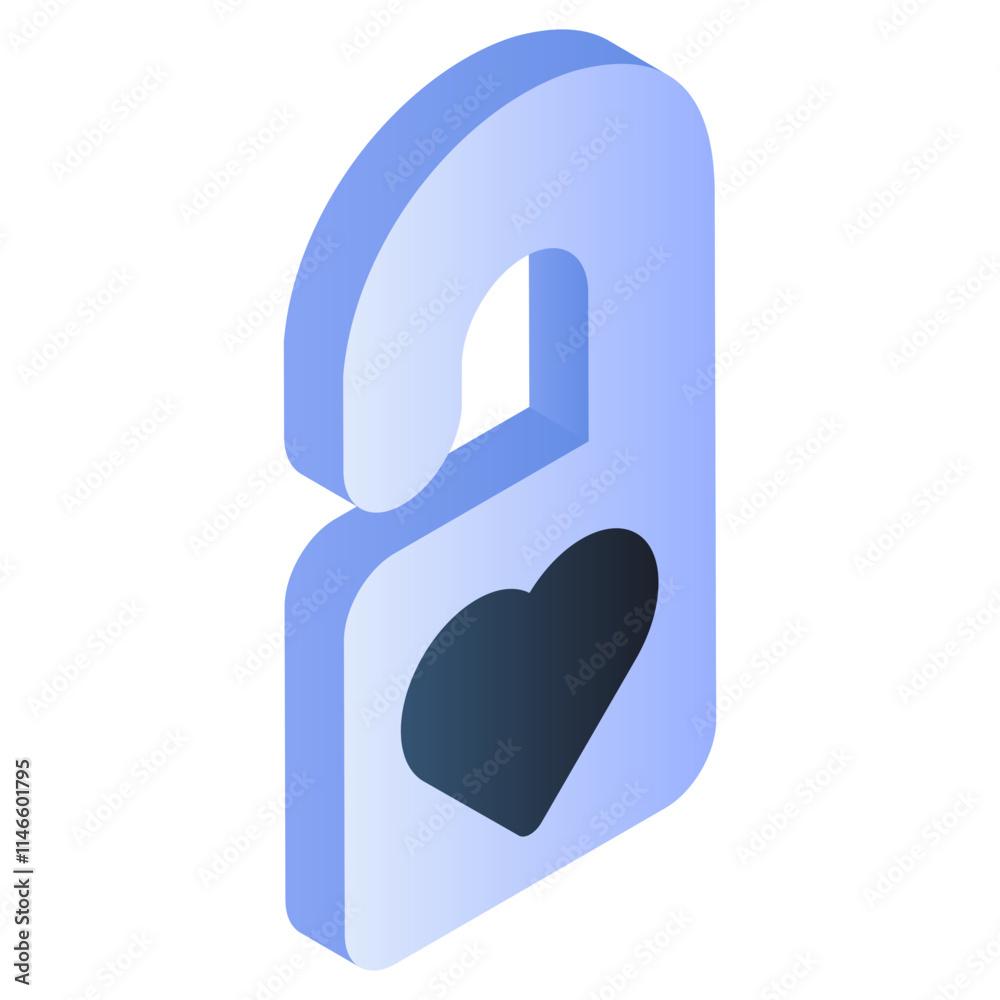 An editable design icon of door hanger knob An editable design icon of door hanger knob