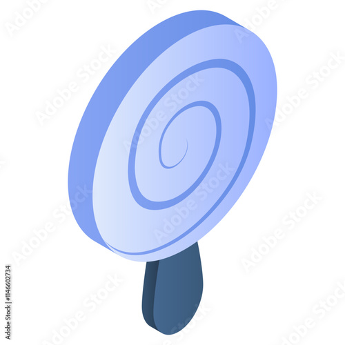 A unique design icon of lollipop