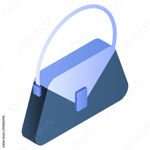 An icon design of women bag