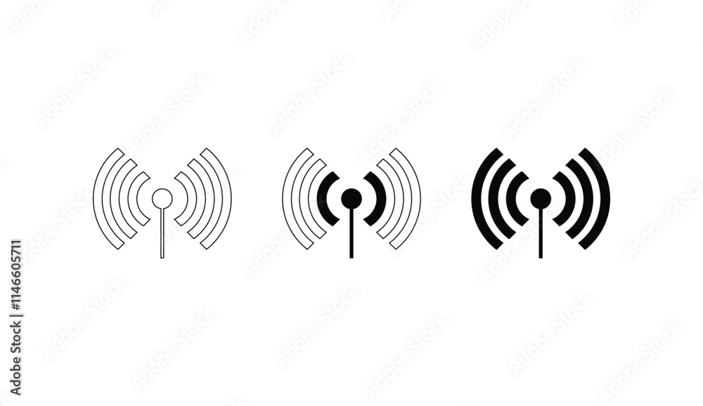Wi-Fi signal icon set. Signal icon set. Hotspot/wi-fi signal connection sign. Hotspot Icon. Wi-Fi signal icon set. Signal icon set. Hotspot/wi-fi signal connection sign. Hotspot Icon.