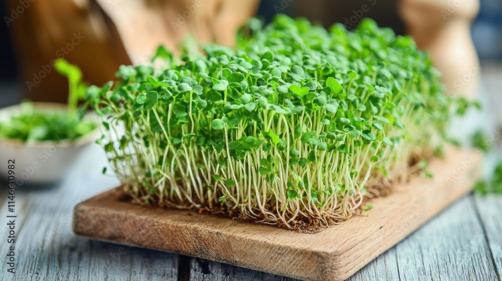 Microgreens add nutrients to their meals. Microgreens add nutrients to their meals.