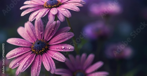 margaritas de colores vibrantes
