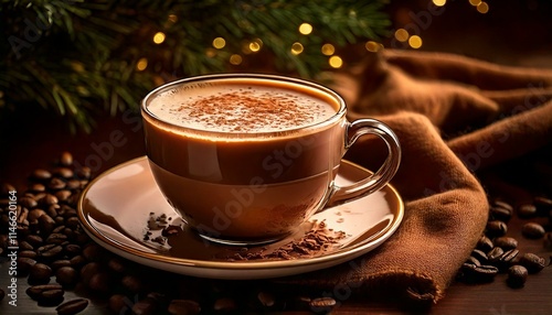 Coffee on Saucer, Warm, Beverage Photography, Coffee House, Mocha, Chocolate