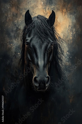 A horse