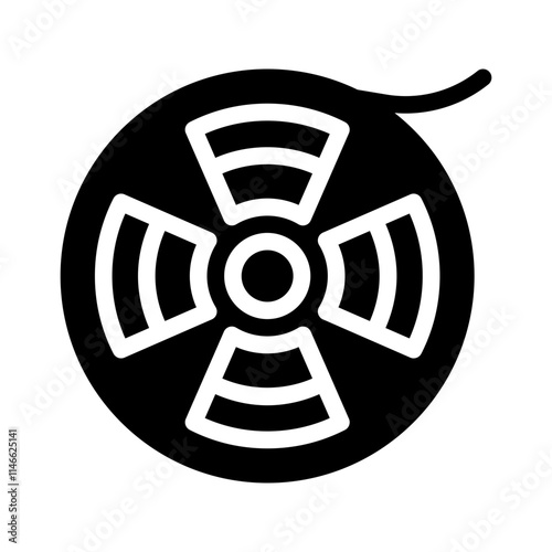 microfilm glyph icon photo
