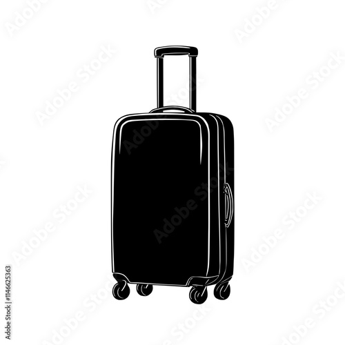 Luggage Icon Illustration