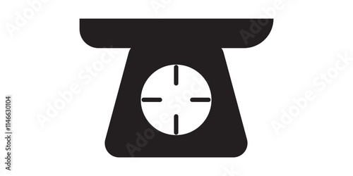 Scale libra icon collection. Judgement justice scale symbol. Law judgment punishment icon