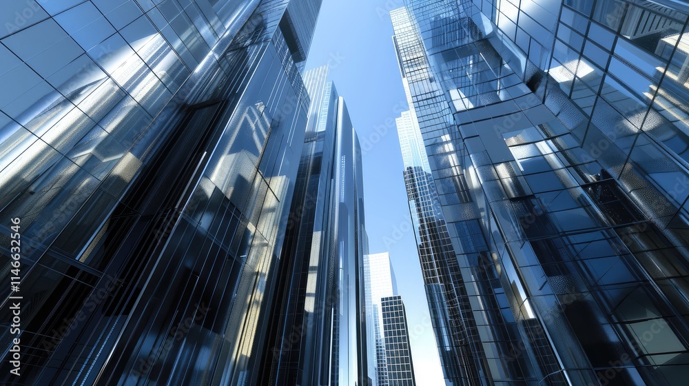 Stunning Modern Skyscraper Reflections Stunning Modern Skyscraper Reflections