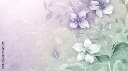 elegant floral wallpaper design