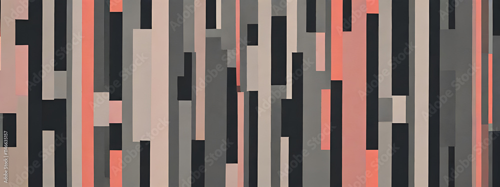 illustrazione sfondo con elementi astratti a tema geometrico surreale