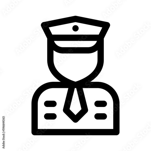 enforcement line icon