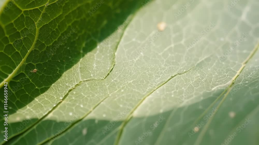 Close-up exploration of leaf structure showcasing intricate veins and textures in natural light Close-up exploration of leaf structure showcasing intricate veins and textures in natural light