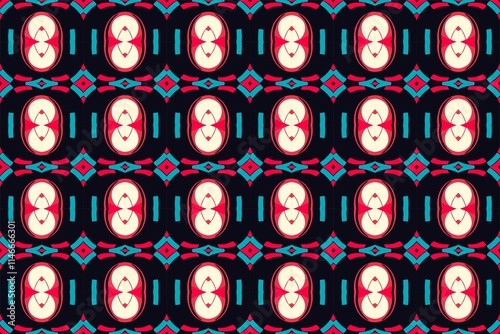 abstract seamless pattern background deco art