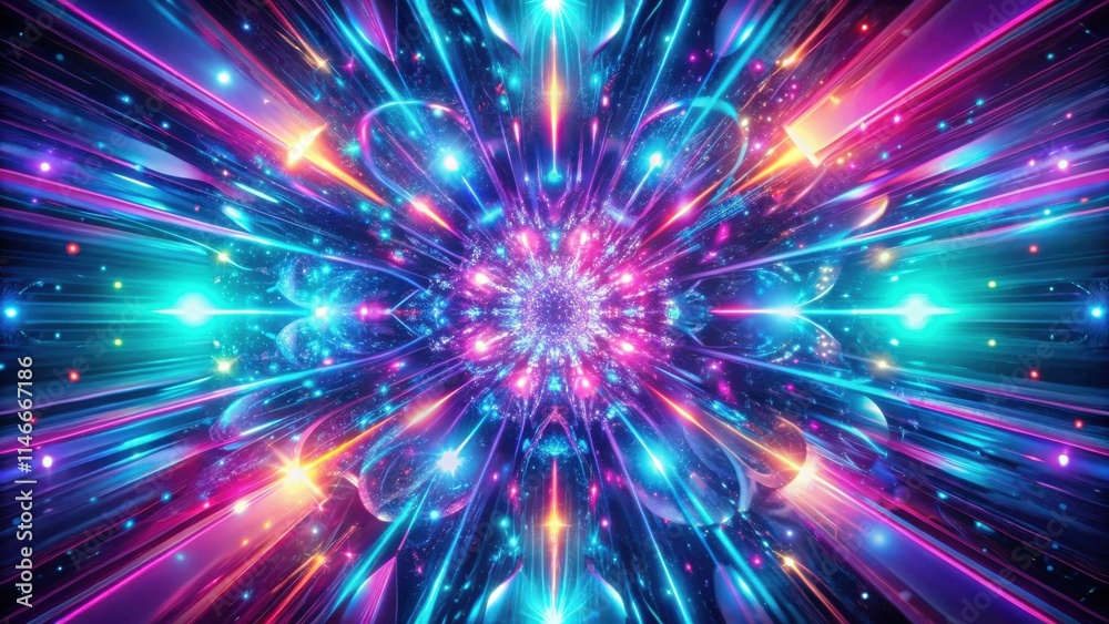 Cosmic Symphony of Light and Motion, a Kaleidoscope of Ethereal Colors and Shimmering Particles, a Symphony of Luminescence and Dynamic Energy Cosmic Symphony of Light and Motion, a Kaleidoscope of Ethereal Colors and Shimmering Particles, a Symphony of Luminescence and Dynamic Energy