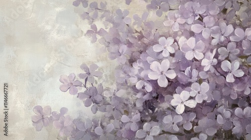 Wallpaper Mural lavender dreams: a soft and dreamy floral painting Torontodigital.ca