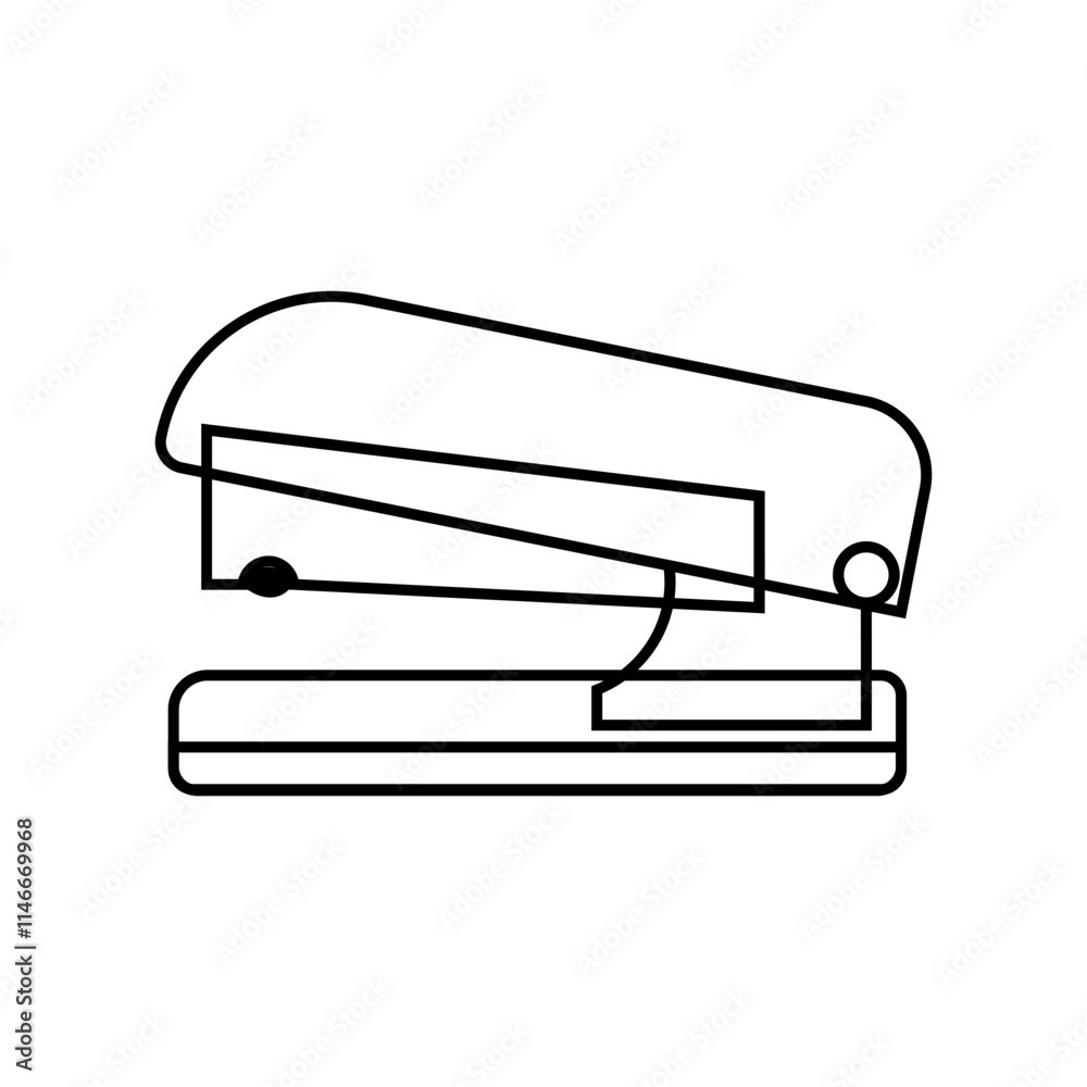 a stapler theme vector icon a stapler theme vector icon