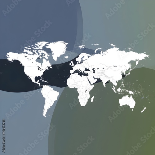 Minimalist Map of Climate Awareness Growth