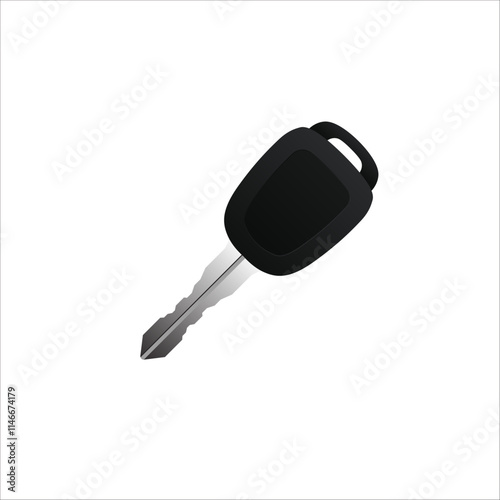 Car key vector. Automotive key vector. Car Key lock vector.