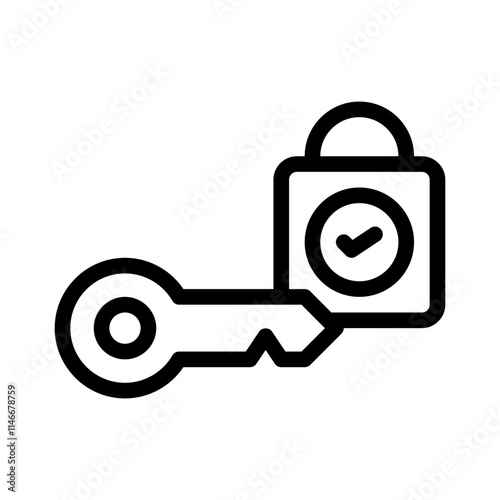 key line icon