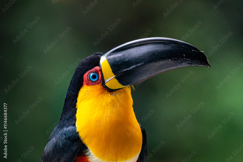 Fototapeta premium Channel-billed toucan
