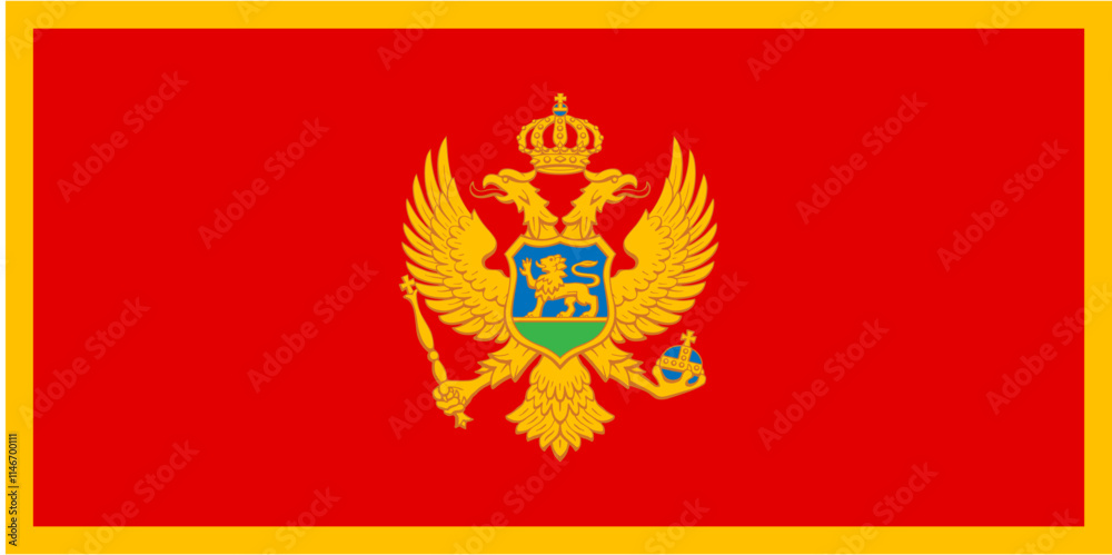  flag of montenegro