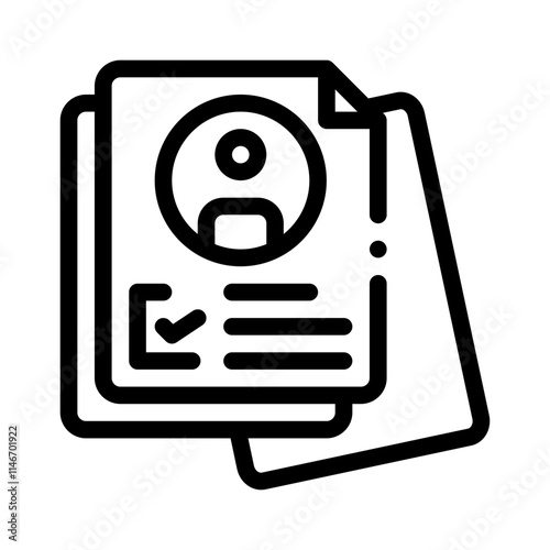 applications line icon