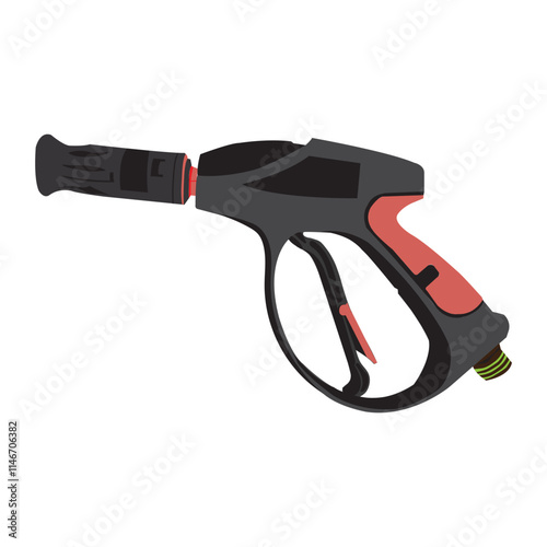 Pressure Washing lettering logo, Pressure Washing logo, Pressure washing gun icon