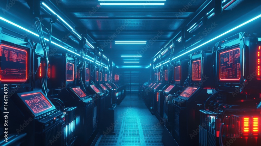 Futuristic Cryptocurrency Mining Rigs with Cutting-Edge GPUs Futuristic Cryptocurrency Mining Rigs with Cutting-Edge GPUs