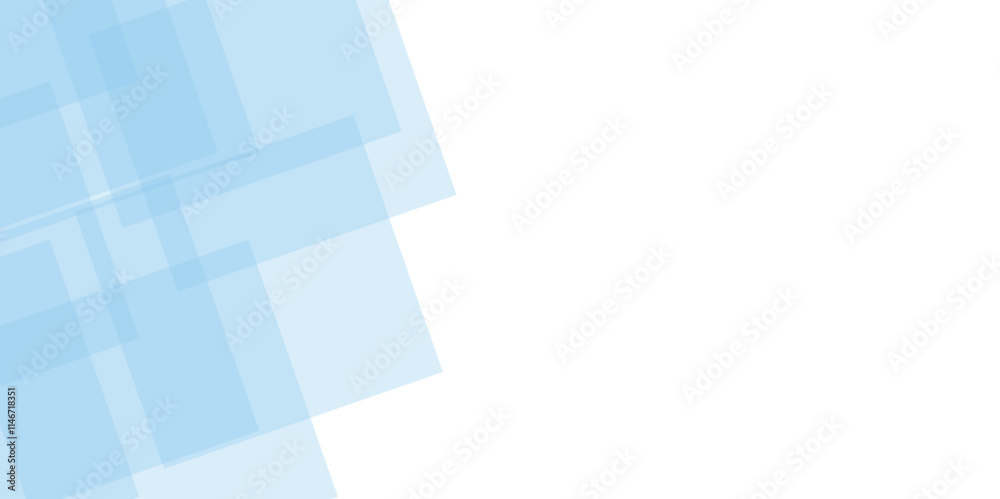 Obraz premium Product presentation and technology concept sky blue abstract background with space for text and triangle and geometric square shape, dynamic & retro pattern. Perfect for web pages and conferences.