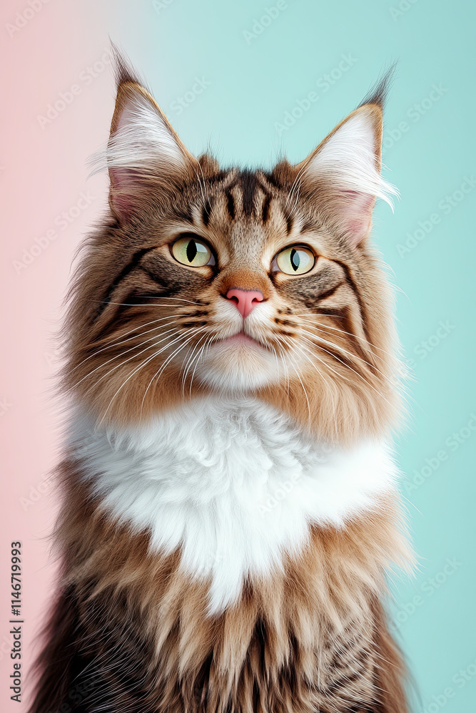 Portrait of a cat Portrait of a cat