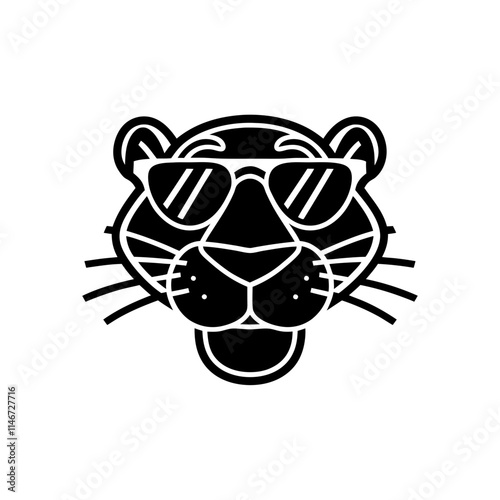  Cool Panther Wearing Sunglasses Vector Art for Trendy Graphic Design Projects