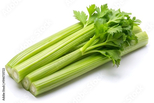 celery isolated on white