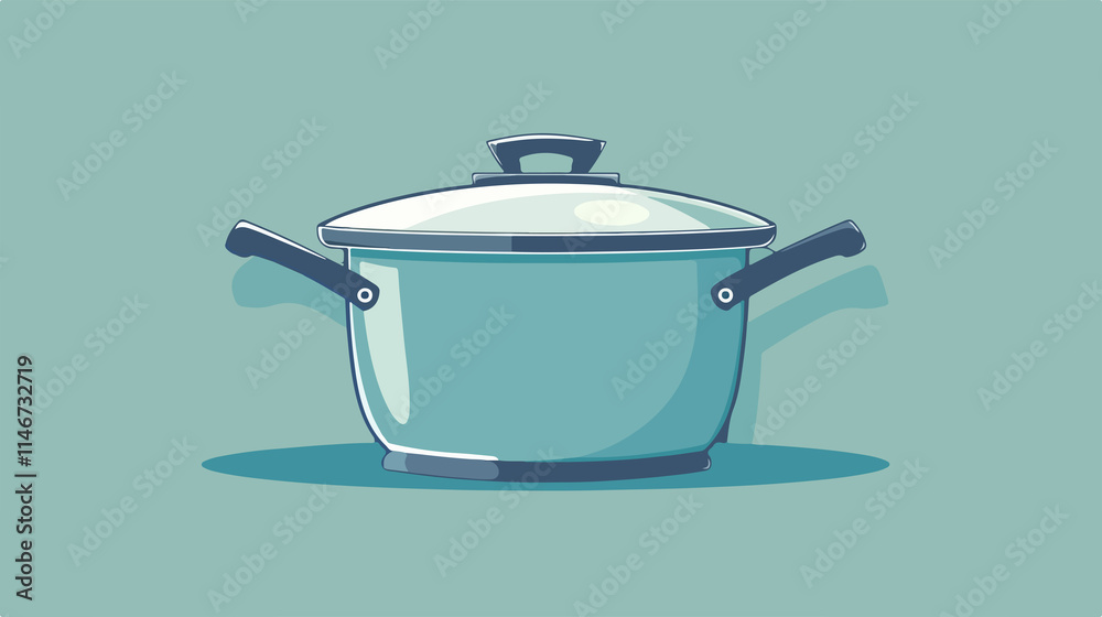 Cooking Pot Vector Isolated Flat Vector Illustration Cooking Pot Vector Isolated Flat Vector Illustration