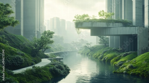 urban oasis: nature reclaims the city