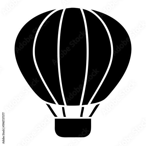  Hot Air Balloon Silhouette for Travel Adventure and Tourism Design