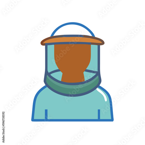  Beekeeper Protective Suit Vector Illustration for Safety and Agriculture