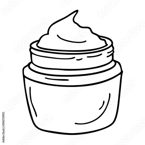  Skincare Cream Jar Vector Illustration for Cosmetic and Beauty Design