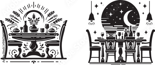 Consol Table Silhouette