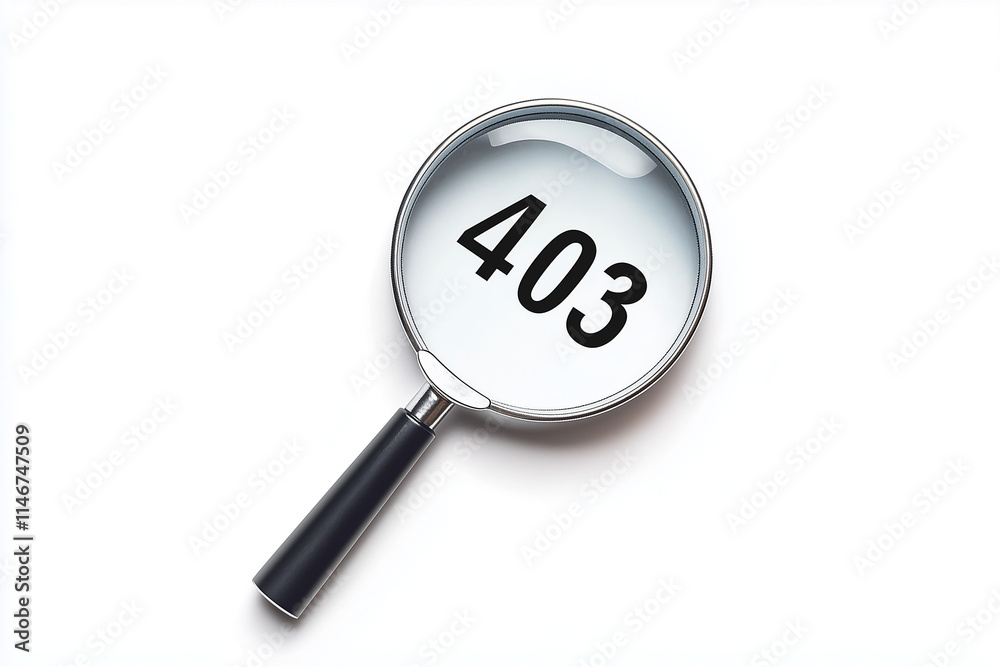 magnifying glass 403